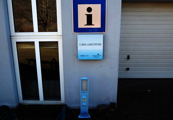 E-bike Ladestation bei der Touristinformation