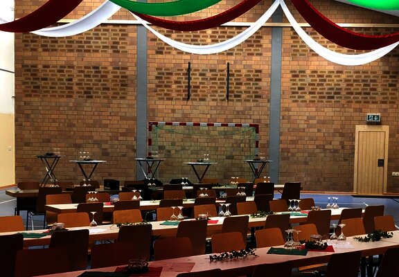 Gemeindehalle in Longkamp