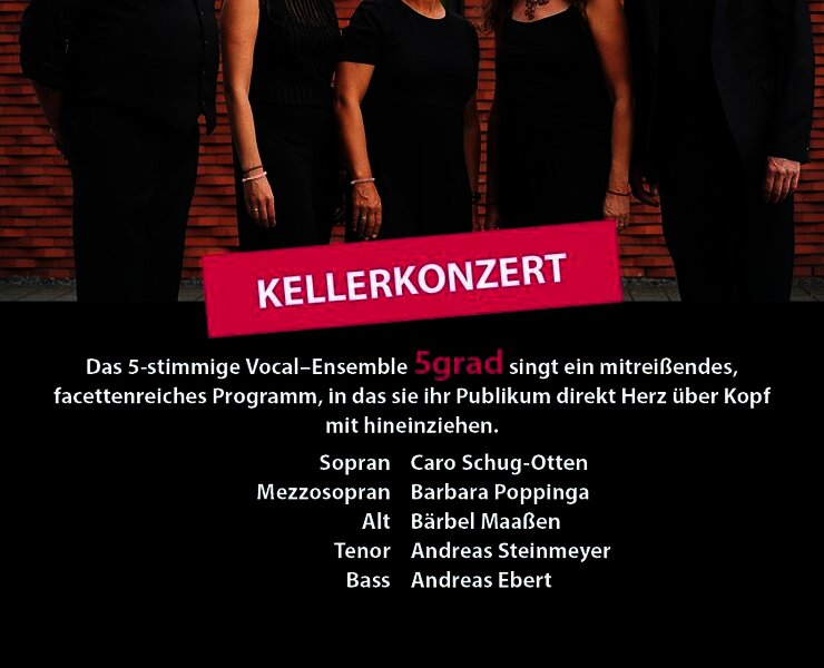 5 grad Plakat