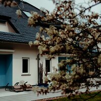 Feriendomizil Roussel im Frühling