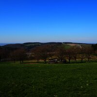 Wald- und Wiesenlandschaft des Hunsrücks
