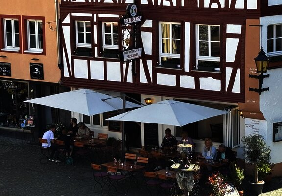 Außenbereich Pizzeria Europa