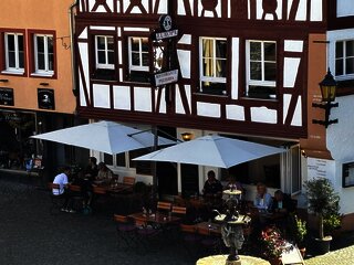 Außenbereich Pizzeria Europa