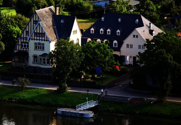 Weingut direkt an der Mosel