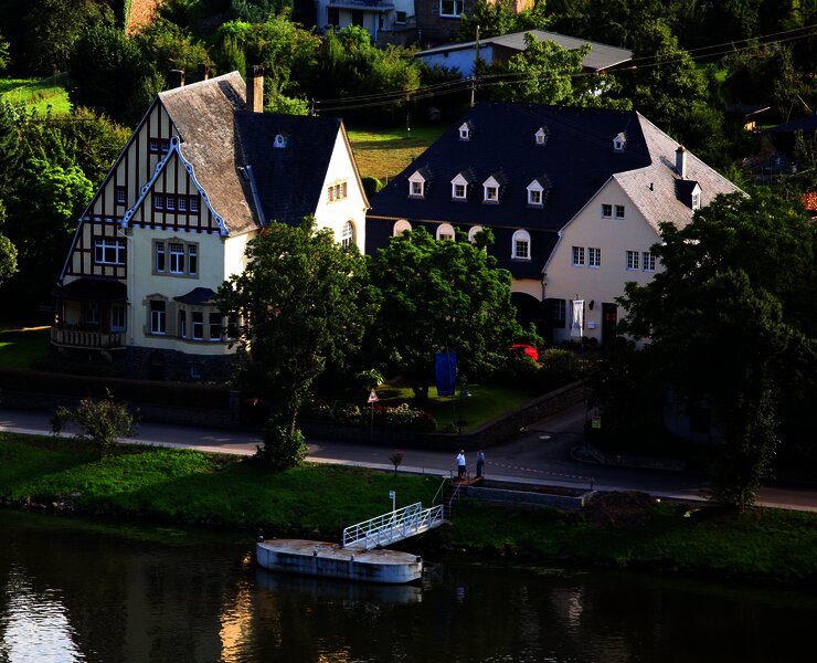 Weingut direkt an der Mosel