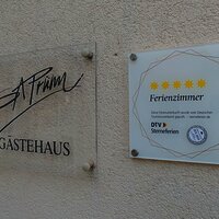 DTV-5Sterne-Hausschild