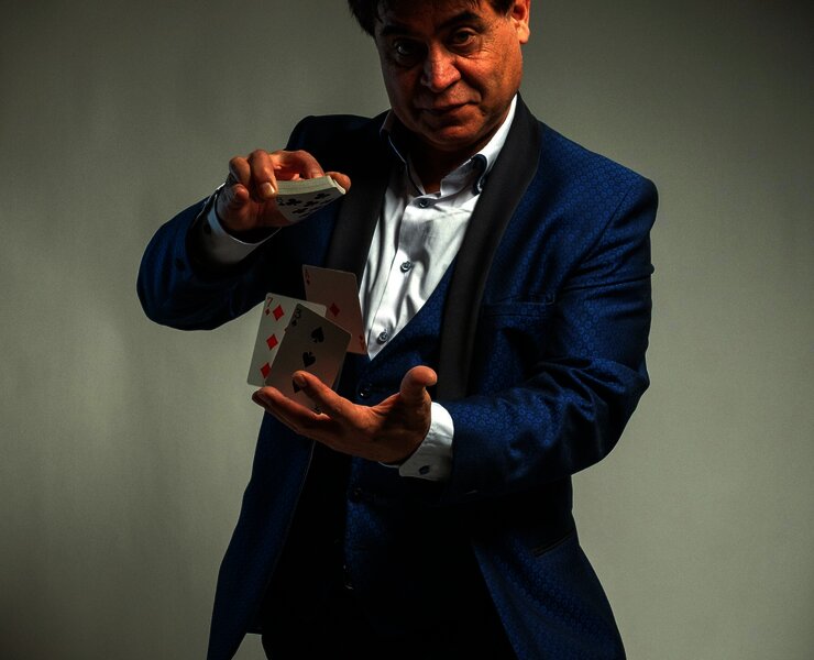 Zauberer Hamid Mostofi