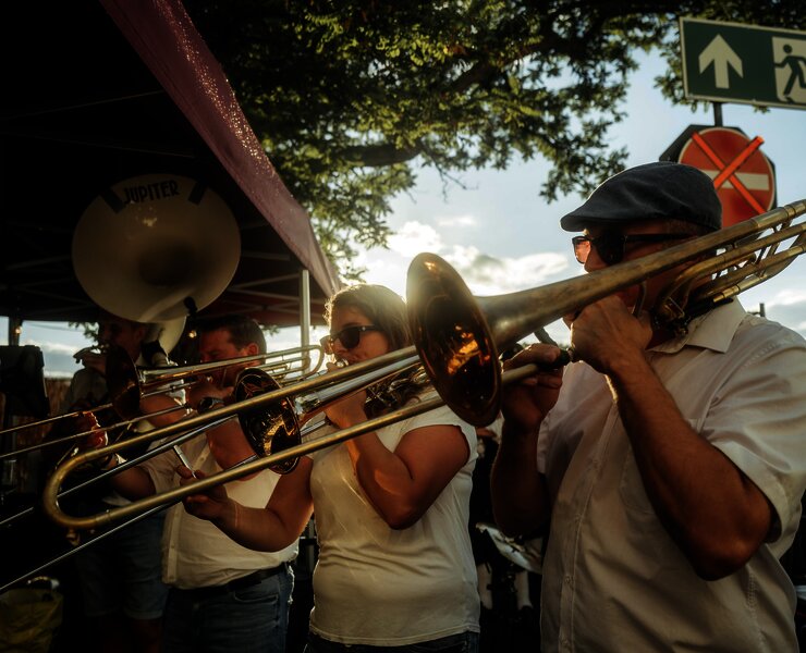 Musik auf dem Weinfest