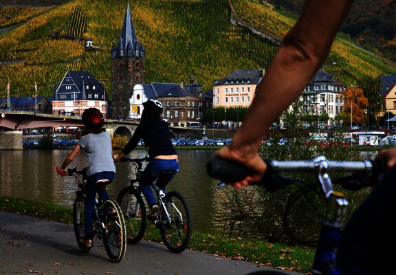 Radeln mit der Familie