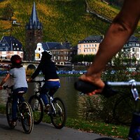 Radeln mit der Familie