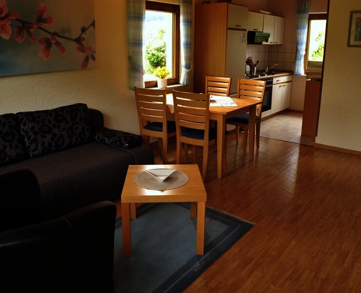 Ferienwohnung Wohnbereich u. Küche