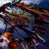 geschmückter Maibaum