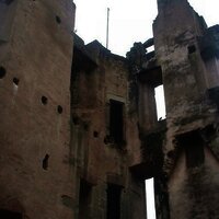 Burgruine Ramstein: Reste des Wohnturms