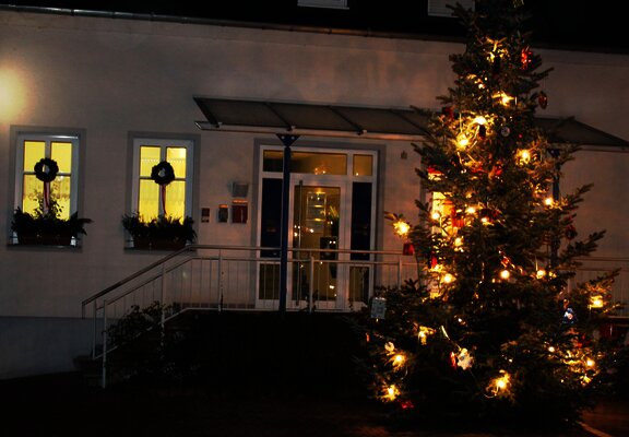 Weihnachstbaum in Brauneberg