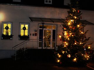 Weihnachstbaum in Brauneberg