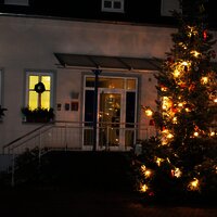 Weihnachstbaum in Brauneberg