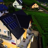 Luftaufnahme Wein- und Gästehaus Genetsch Lieser B