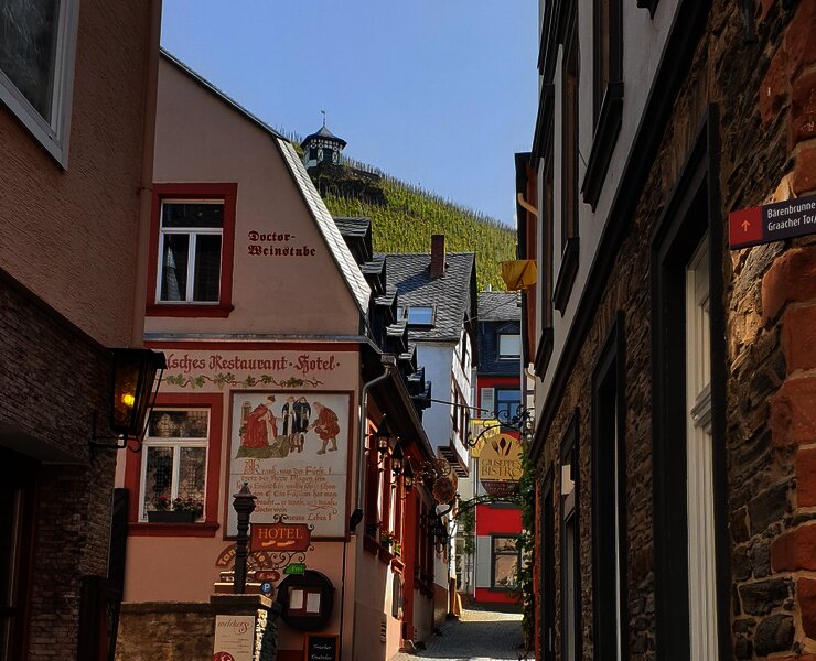 Weg durch die Hebegasse