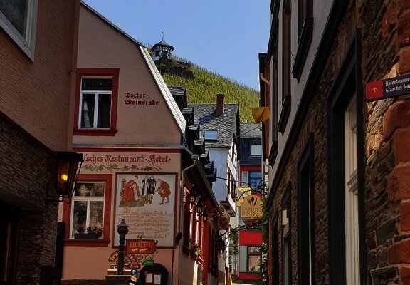 Weg durch die Hebegasse