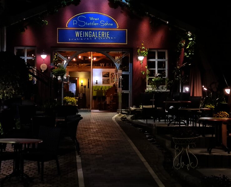 Eingang Weingalerie