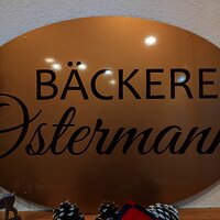 Bäckerei Ostermann Schild