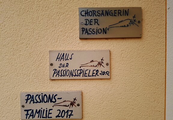 Aktiv bei den Passionsspielen Wintrich.