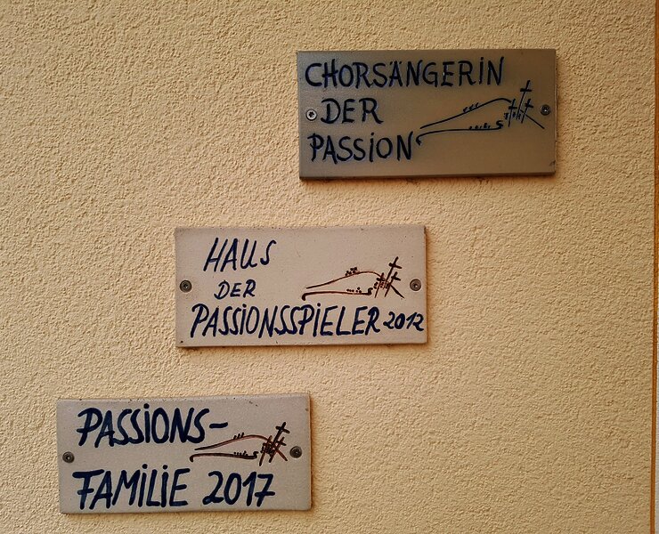 Aktiv bei den Passionsspielen Wintrich.