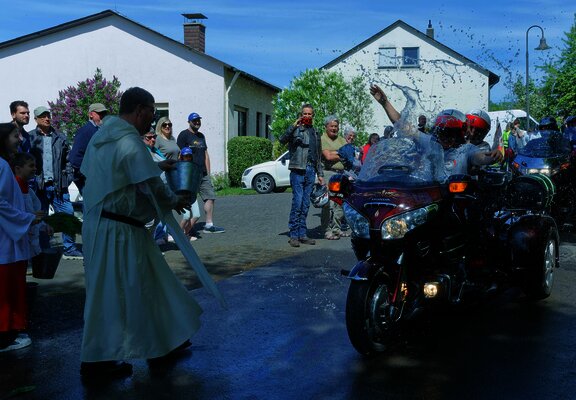 Motorradsegnung
