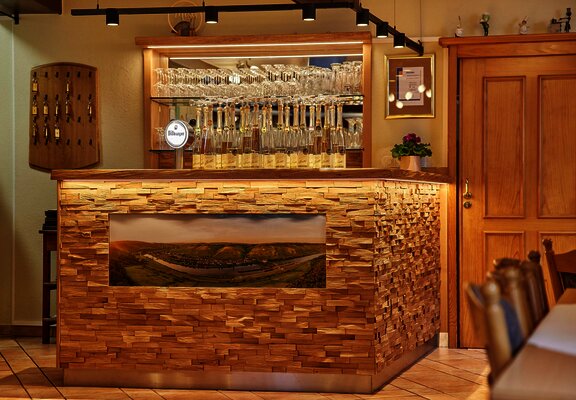 Theke im Restaurant Ehses