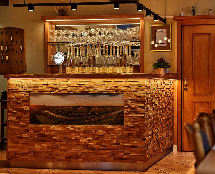 Theke im Restaurant Ehses