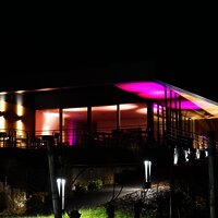 Weingut Brixius bei Nacht