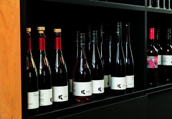 Weinflaschen Weingut Kiebel