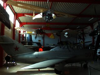 Das Bild zeigt Flugzeuge der Flugausstellung Junior.