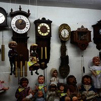 Uhrensammlung im Museum