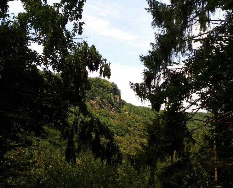 Felsmassiv Harpelstein