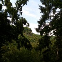 Felsmassiv Harpelstein