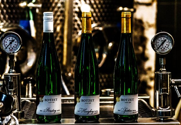 Weinflaschen Weingut Botzet