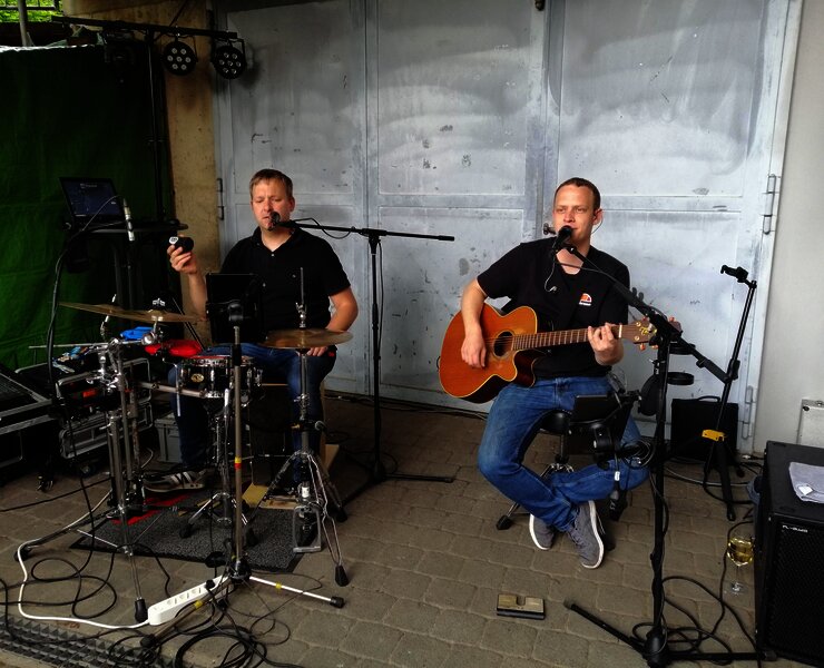 Live Musik mit Duo Doppelpunkt