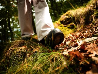 Personen wandern