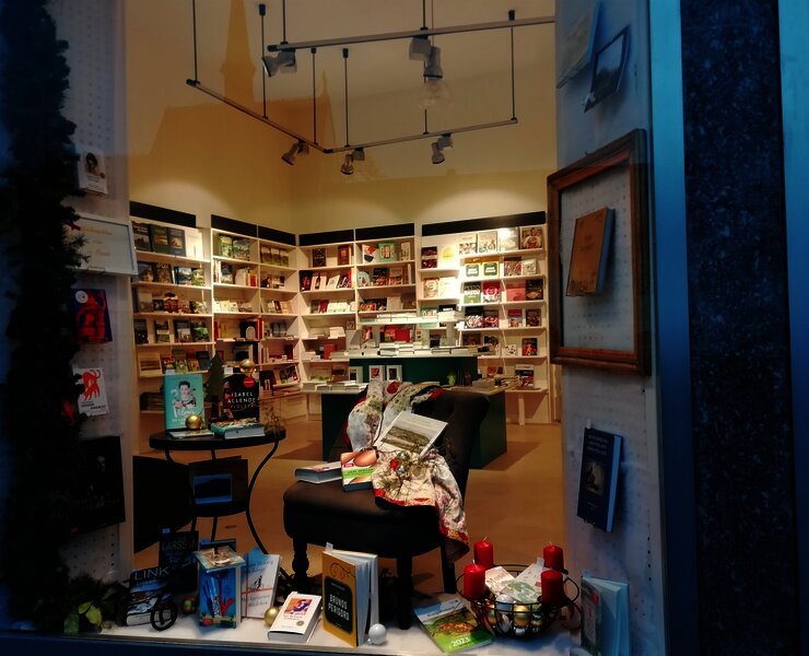 Buchhandlung Goertz Schaufenster