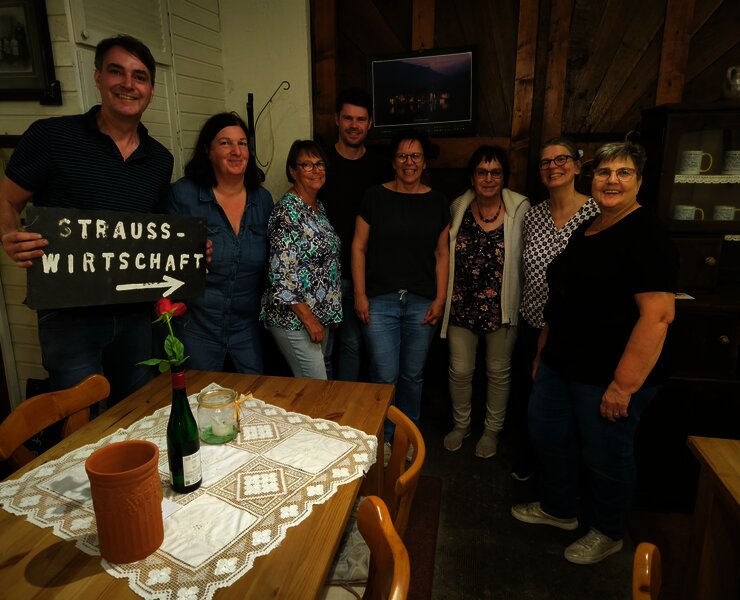 Straußwirtschaft im Weingut