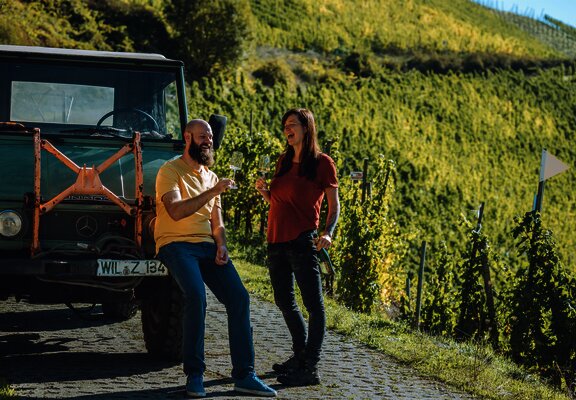 Weingenuss im Weinberg