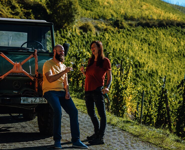 Weingenuss im Weinberg