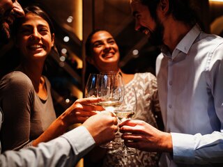 Veranstaltung mit Wein