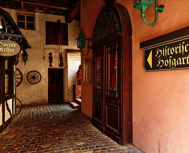 Eingang zum Innenhof