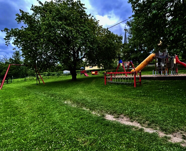 Spielplatz in Longkamp