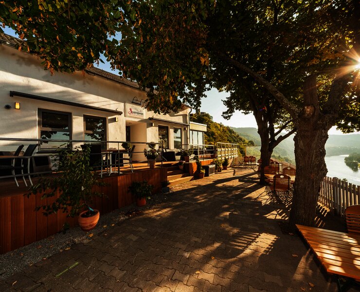 Schützenhaus oberhalb von Bernkastel