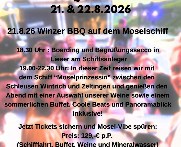 Plakat der Veranstaltung