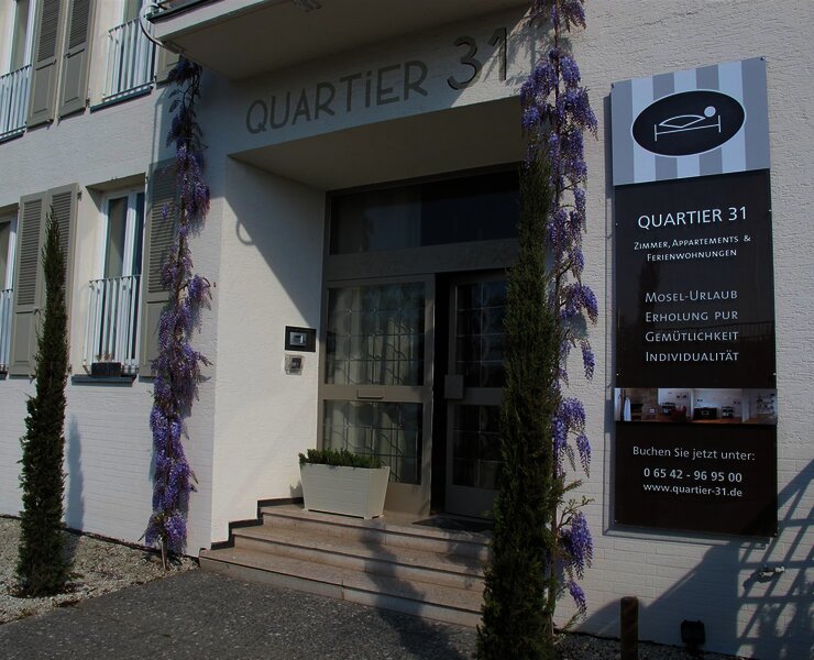 Eingang zum Quartier