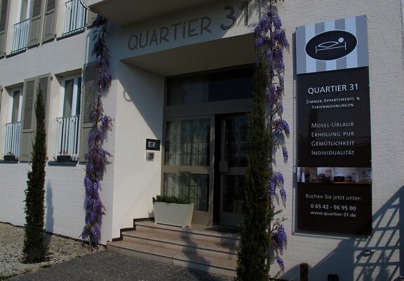 Eingang zum Quartier